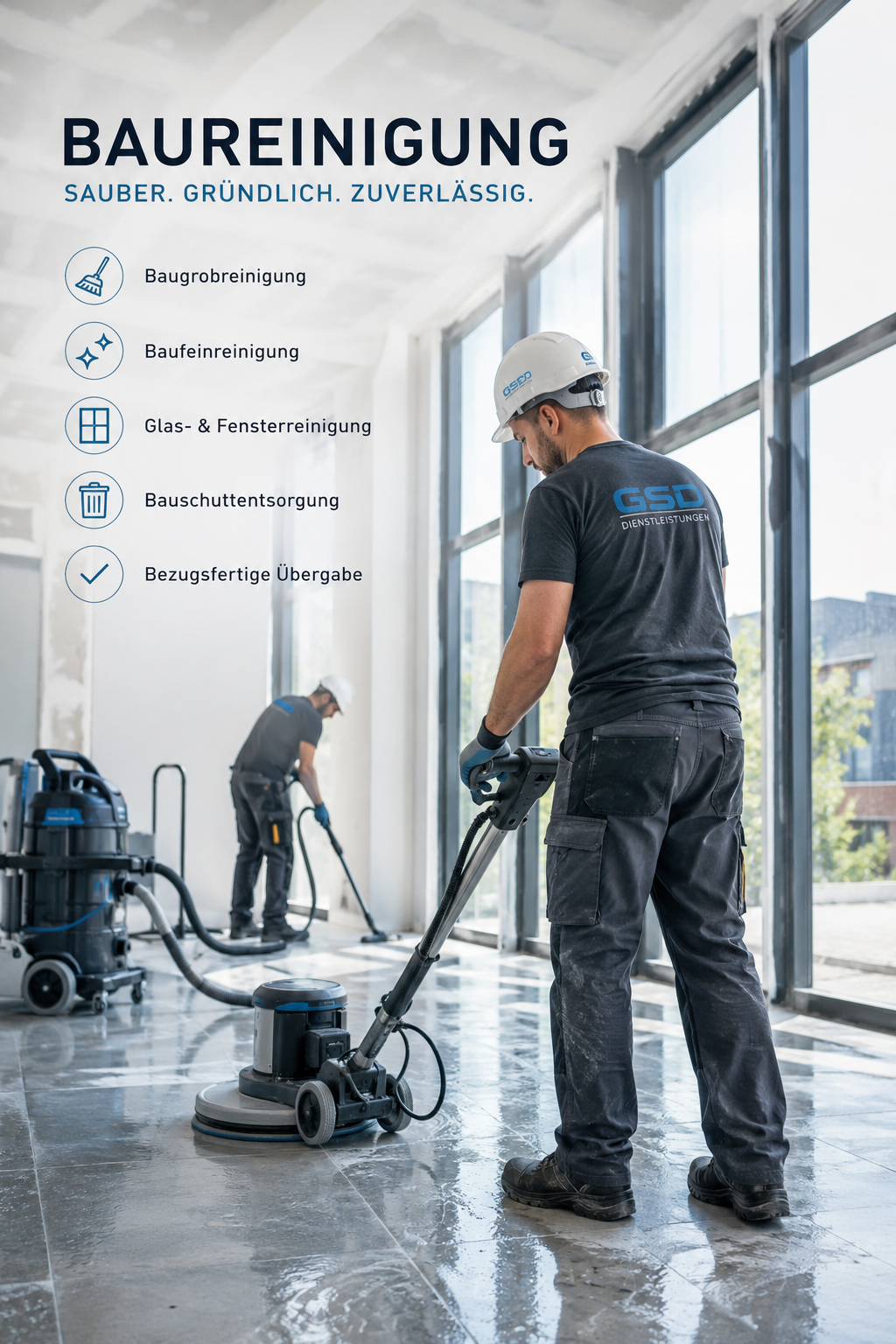 Baureinigung Berlin Bauendreinigung | GSD Dienstleistung