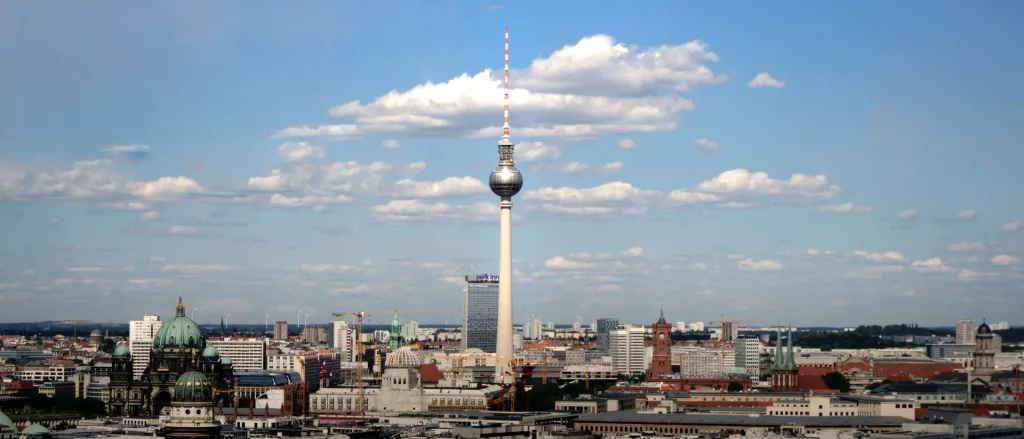 Berlin Panorama mit Fernsehturm